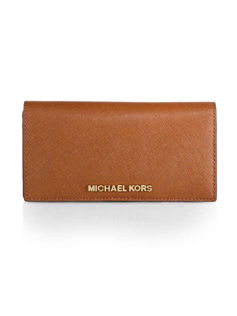 michael kors brown bifold wallet|Michael Kors rfid wallet.